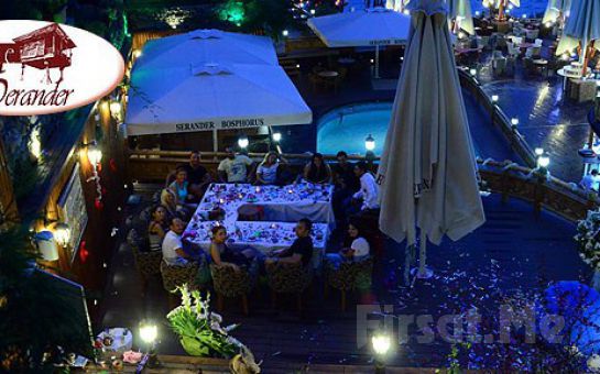 Serander Bosphorus’da Boğaza Karşı Romantik Bir Akşam Yemeği