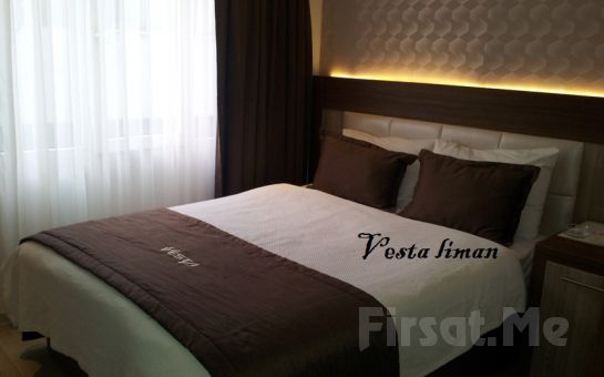 İzmir Alsancak Vesta Liman Hotel’de Kahvaltı Dahil Standart Odalarda 2 Kişi 1 Gece Konaklama Fırsatı