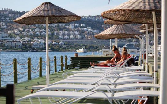 Gündoğan’da Denize Sıfır Bodrum İstanbul Palace Otel’de Her Şey Dahil Tatil Fırsatı