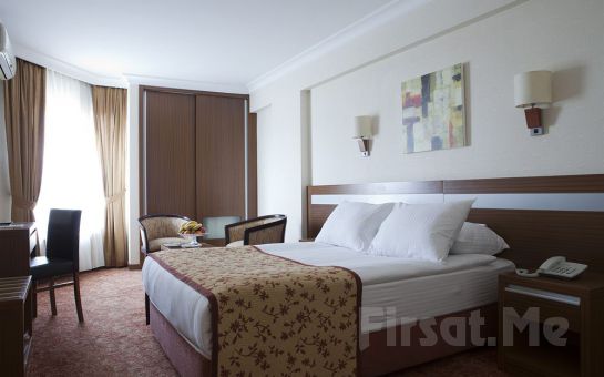4 Yıldızlı Atalay Hotel Ankara’da 2 Kişi 1 Gece Konaklama, Açık Büfe Kahvaltı veya Akşam Yemeği Seçeneğiyle