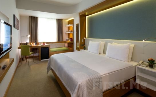 Divan İstanbul City Gayrettepe Hotel’de 2 Kişi 1 Gece Konaklama veya Açık Büfe Kahvaltı, Spa Keyfi