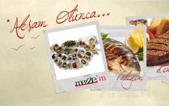 Çankaya Mezze Restaurant’ta Canlı Müzik ve 45 Plak Eşliğinde Şömine Başında 2 Kişilik Romantik Akşam Yemeği Fırsatı