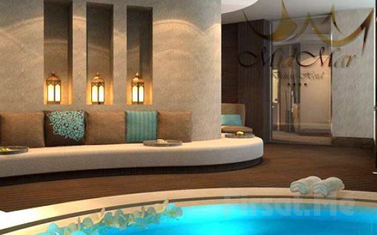 Midmar Deluxe Hotel Spa’da Profesyonel Terapistler Eşliğinde Bayanlara Özel 50 Dakika Dilediğiniz Masaj, Türk Hamamı ve Sauna Kullanımı