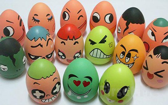 Çocuklarınızla Birlikte Kullanabileceğiniz Yumurta Boyama Seti