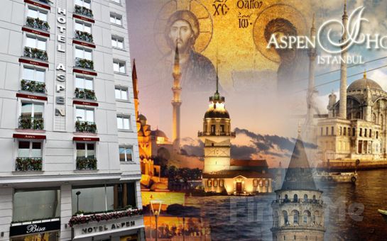 Laleli Aspen Hotel İstanbul’da 2 Kişi 1 Gece Konaklama, Kahvaltı, SPA Keyfi