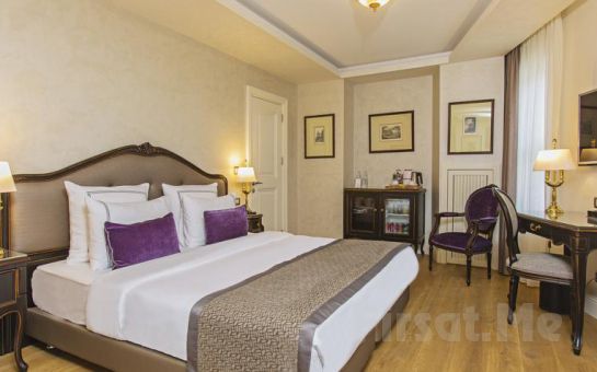 Galata Meroddi Bağdatliyan Butik Hotel’de 2 Kişi 1 Gece Kahvaltı Ve Konaklama Keyfi