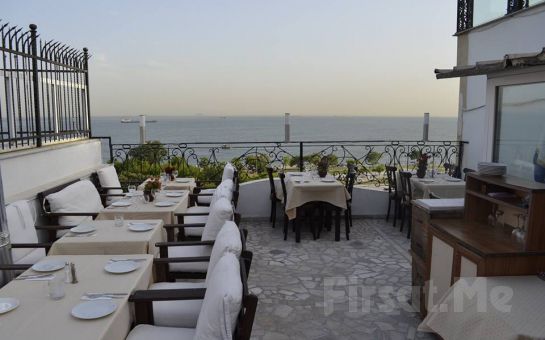 Deniz Manzaralı Sultanahmet Marbella Cafe Restaurant’ta Balık veya Izgara Menüleri