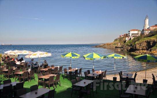 Rumeli Feneri Yalçınkaya Restaurant’ta Denize Karşı Serpme Köy Kahvaltısı Keyfi