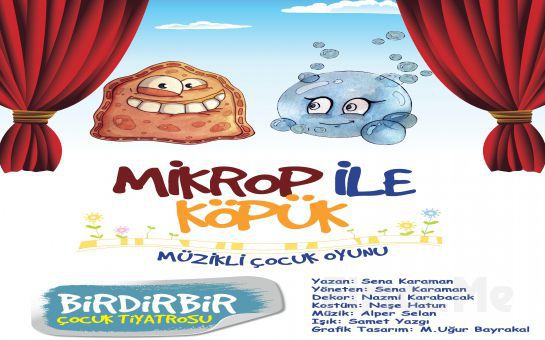Temizliğin Önemine Dair ’Mikrop ile Köpük ’ Çocuk Tiyatro Oyunu Bileti