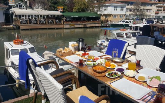 Anadoluhisarı Seria Marin Cafe Restaurant’ta Göksu Nehri Manzaralı Sınırsız Çay Eşliğinde Serpme Kahvaltı Keyfi