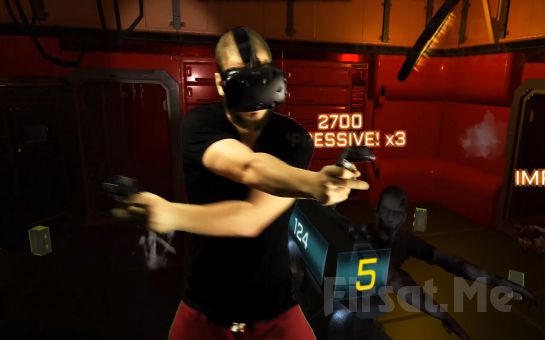 VR- Cafe Kadıköy’den Eşsiz bir Deneyim; HTC Vive ile Sanal Gerçeklik Oyunu