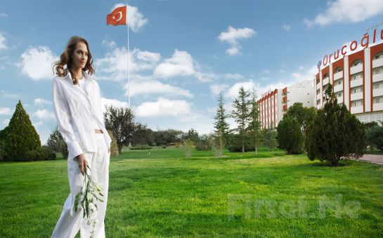 Türkiye’nin İlk 5 Yıldızlı Termal SPA ve Sağlık Oteli Afyon Oruçoğlu Termal Resort Otel’de Kişi Başı 1 Gece Oda Kahvaltı veya Yarım Pansiyon Konaklama Keyfi