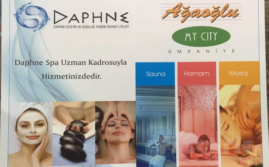 Ümraniye Ağaoğlu My City Daphne Spa, Wellness’da Klasik, Aromaterapi, Relaks Masajı Seçenekleri