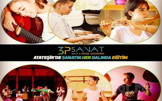 3P Sanat Ataşehir’den 1 Aylık Drama, Dans ve Müzik Eğitimleri