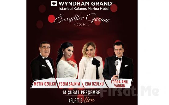 İstanbul Wyndham Grand Istanbul Kalamış Marina’da Sevgililer Günü Galası ve Konaklama Paketleri