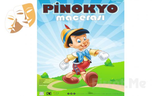 Dünya Çocuk Edebiyatının Başyapıtlarından Pinokyo Macerası Müzikli Çocuk Tiyatro Oyun Bileti