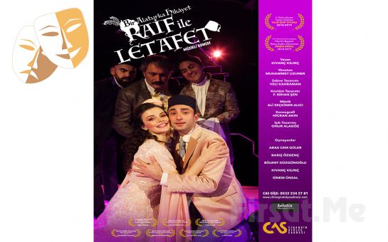 Müzikli Komedi Bir Alaturka Hikayet ’Raif İle Letafet’ Tiyatro Bileti