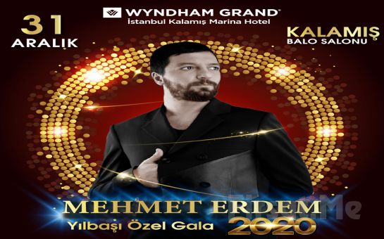 Wyndham Grand İstanbul Kalamış Marina Hotel’de Enfes Lezzetler Eşliğinde ’Mehmet Erdem’ İle Yılbaşı Gala Eğlencesi