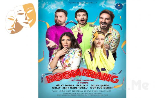 Nilay Dorsa’nın 7 Karekteri Canlandırdığı ’Boomerang’ Tiyatro Oyunu Bileti