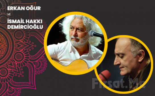 Bostanlı Suat Taşer Tiyatrosu’nda 20 Şubat’ta ’Erkan Oğur ve İsmail Hakkı Demircioğlu’ Konser Bileti