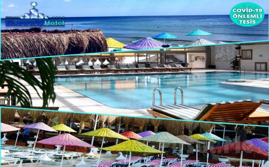 Denize Sıfır Kumburgaz Blue World Hotel’de Özel Plaj ve Havuz Kullanımı, Hamburger