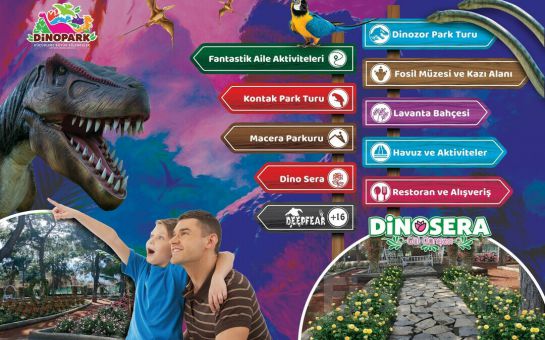 Göynük DinoPark’ta Tarih Öncesine Yolculuk Giriş Bileti