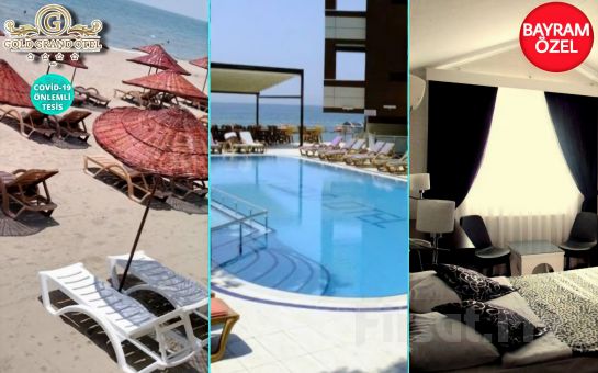 Bayram Tatili İstanbul’da Yaşanır Denize Sıfır Kumburgaz Grand Gold Hotel’de 2 Kişilik Konaklama, Kahvaltı, Açık Havuz ve Özel Plaj Kullanımı Paketleri