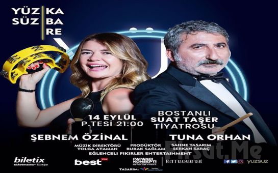 Tuna Orhan, Şebnem Özinal ve Aydilge ile Eğlence Dolu ’Yüzsüz Kabare’ Tiyatro Bileti