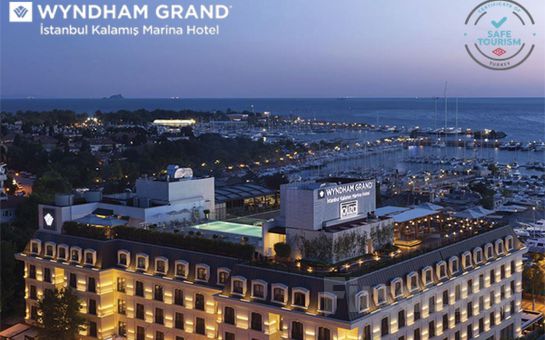 Wyndham Grand Istanbul Kalamış Marina Hotel’de 2 Kişilik Konaklama Spa Kullanımı ve Akşam Yemeği Seçenekleriyle “Kalamışta Hayat Başka’ Paketleri