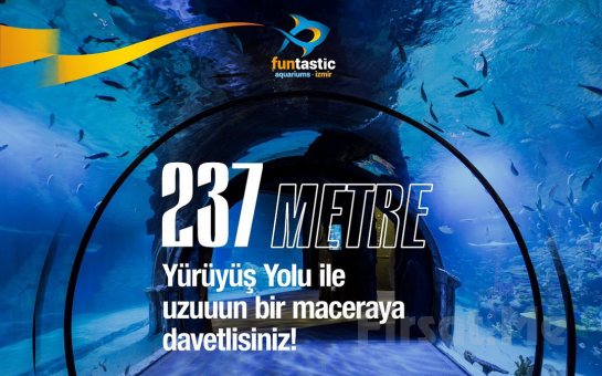 İzmir’in İlk ve Tek Akvaryumu, Westpark ’Funtastic Aquariums İzmir’ Giriş Bileti