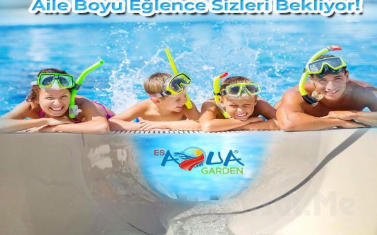 Eskişehir Esaqua Garden, Aqua Bahçe Aquapark’ta Tüm Gün Havuz & Aquapark Giriş Bileti