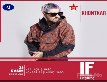 IF Performance Beşiktaş’ta 25 Kasım’da ’Khontkar’ Konser Bileti
