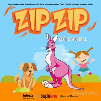 Sevimli Kangurunun Eğlenceli Hikayesi ’Zıp Zıp Çocuk Müzikali’ Bileti