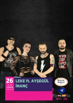 Hayal Kahvesi Emaar Square’da ’Leke feat Ayşegül İnanç’ Konser Bileti
