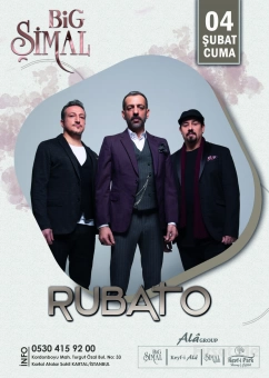 Big Şimal Sahne’de 4 Şubat’ta ’Rubato’ Konser Bileti