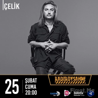 Kadıköy Sahne’de 25 Şubat’ta ’​​Çelik’ Konser Bileti