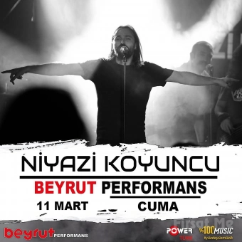 Beyrut Performance Kartal Sahne’de 11 Mart’ta ’Niyazi Koyuncu’ Konser Bileti