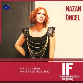 IF Performance Beşiktaş’ta 21 Mayıs’ta ’Nazan Öncel’ Konser Bileti
