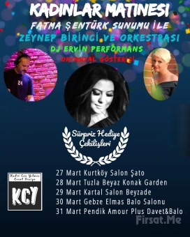Fatma Şentürk, Zeynep Birinci ve DJ Ervin ile İkramlı ’Kadınlar Matinesi’ Biletleri