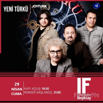 IF Performance Hall Beşiktaş’ta 29 Nisan’da ’Yeni Türkü’ Konser Bileti