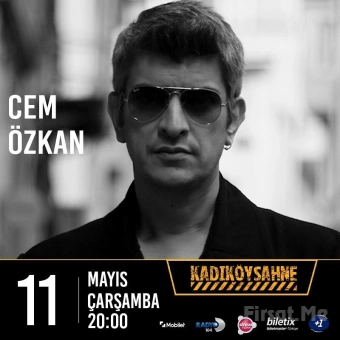 Kadıköy Sahne’de 11 Mayıs’ta ’​Cem Özkan’ Konser Bileti