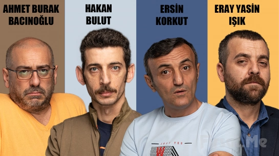 Ersin Korkut, Hakan Bulut, Ahmet Burak Bacınoğlu, Eray Yasin Işık, ’İyi Kötü Çirkin’ Tiyatro Bileti