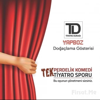 Doğaçlama Tiyatro Oyunu Tek Perdelik Komedi ’Yapboz Tiyatro Sporu’ Bileti