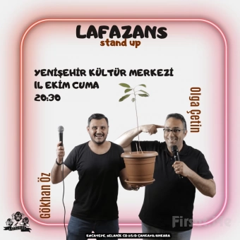’Olga Çetin ve Gökhan Öz’ Lafazans Stand Up Gösteri Bileti