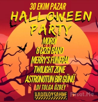 Kadıköy Sahne’de 30 Ekim’de ’Hallowen Party’ Bileti