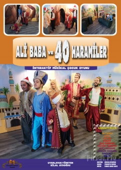 ’Ali Baba Ve 40 Haramiler’ Çocuk Tiyatro Oyunu Bileti (1 Alana 1 Bedava)