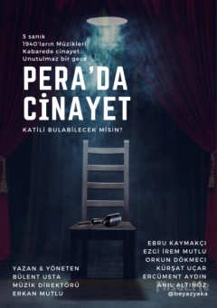 ’Pera’da Cinayet’ Tiyatro Oyunu Bileti