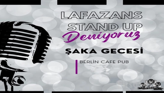 Lafazans ’Deniyoruz’ interaktif Talk Show Gösteri Bileti