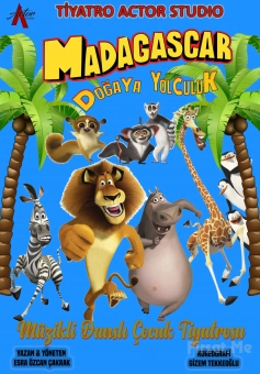 ’Madagaskar’ Çocuk Tiyatro Oyunu Bileti