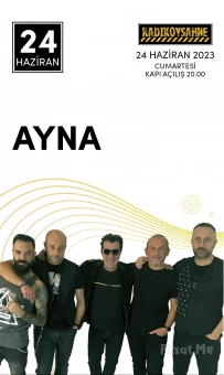 Kadıköy Sahne’de 24 Haziran’da ’Ayna’ Konser Bileti